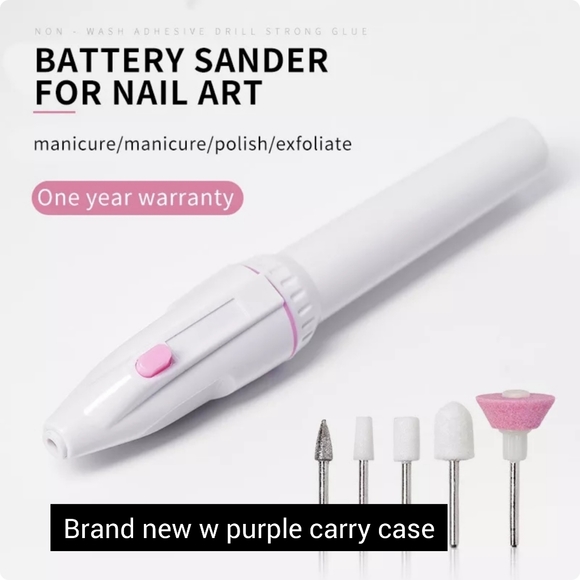 Makeup New Battery Powered Electric Nail File Nail Sander Nail